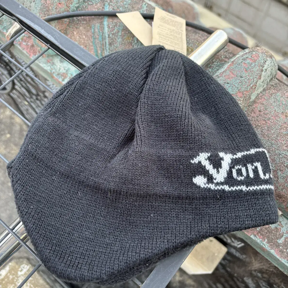 Von Dutch 00s 본더치 데드스탁 블랙 비니